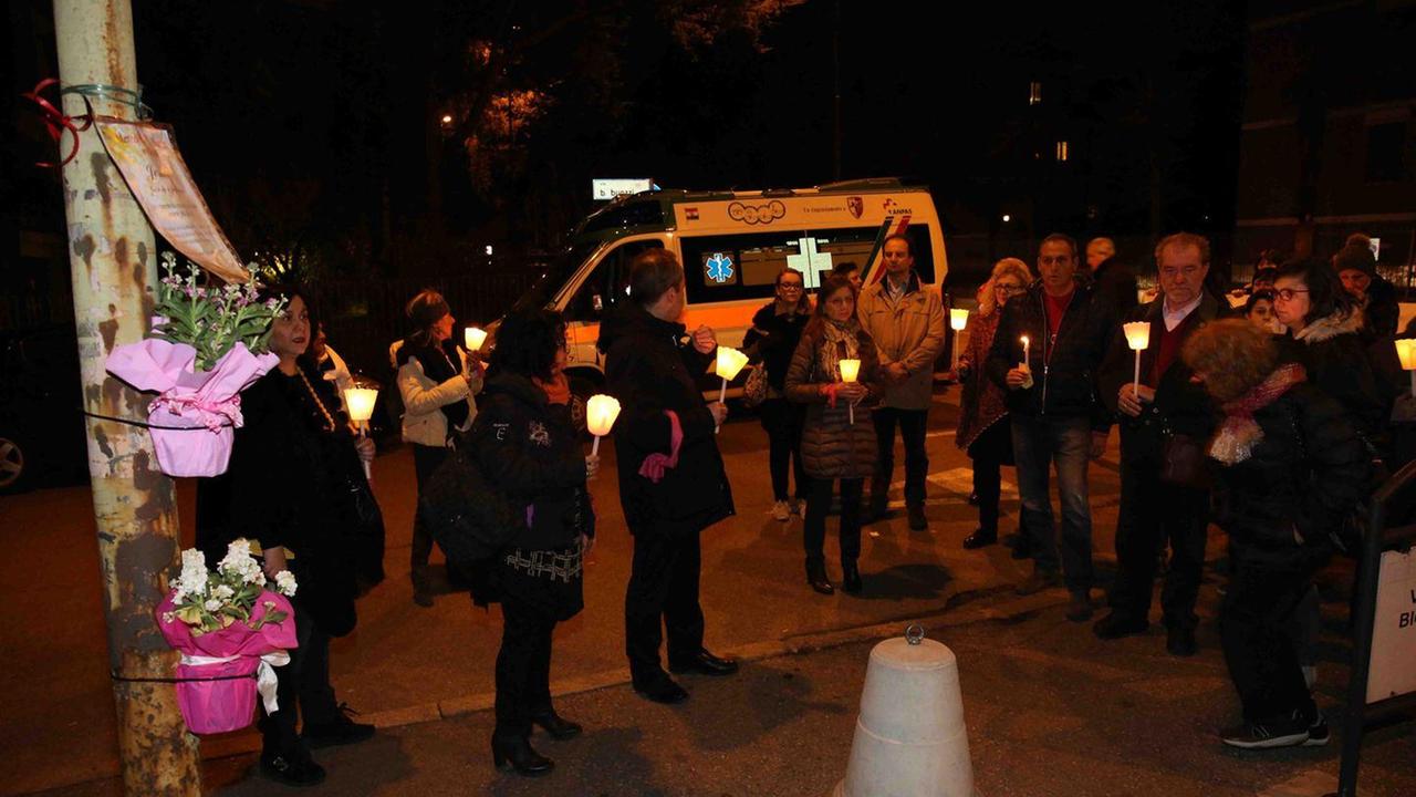 Fiaccole in marcia per Jessica