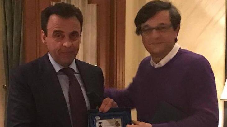 Premiati il presidente Corsi e Dimarco