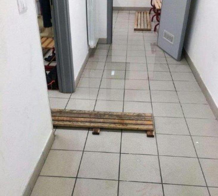 Spogliatoi allagati alla Tommasi