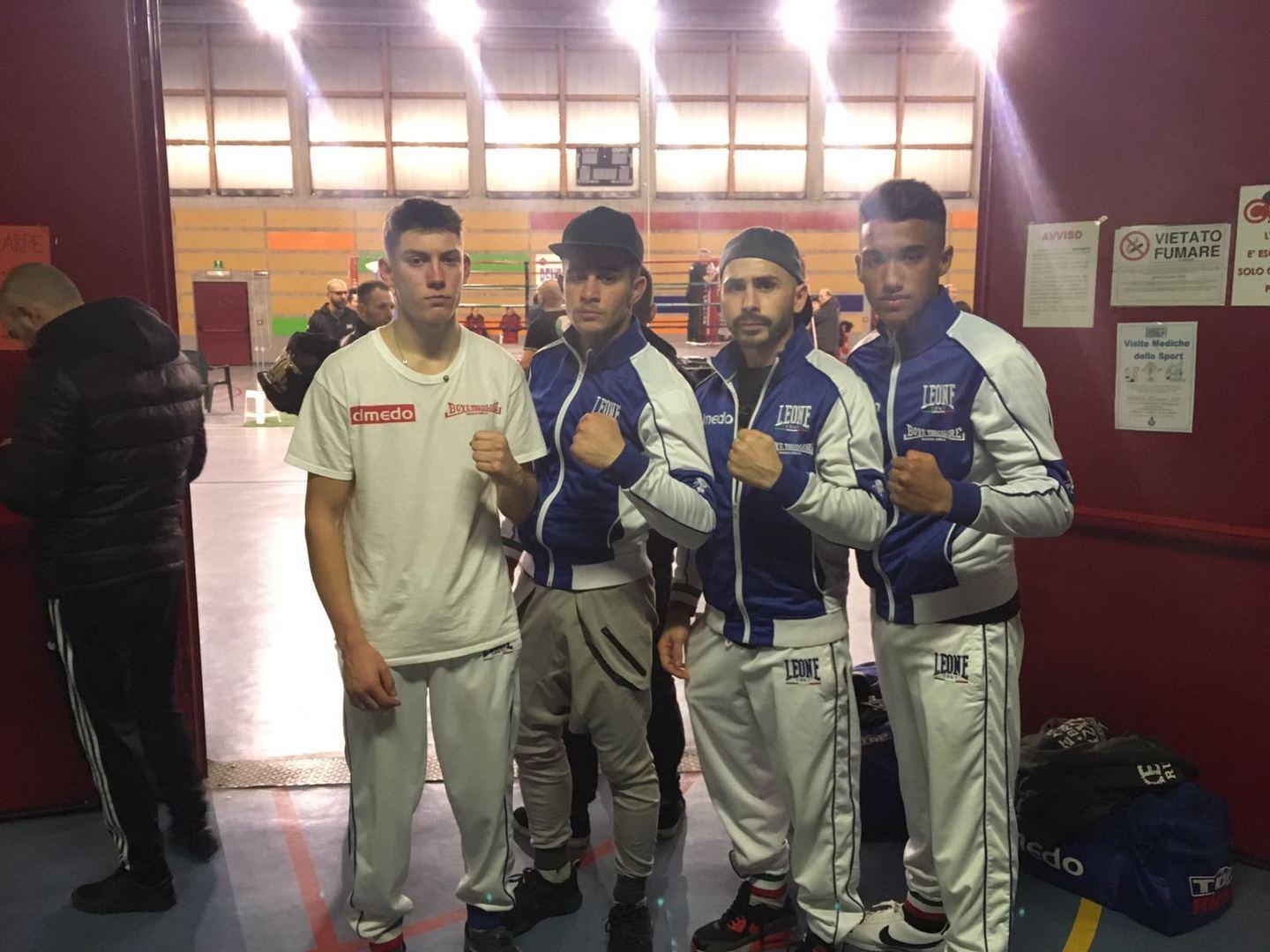 Boxe, due pari e una vittoria della Olmedo