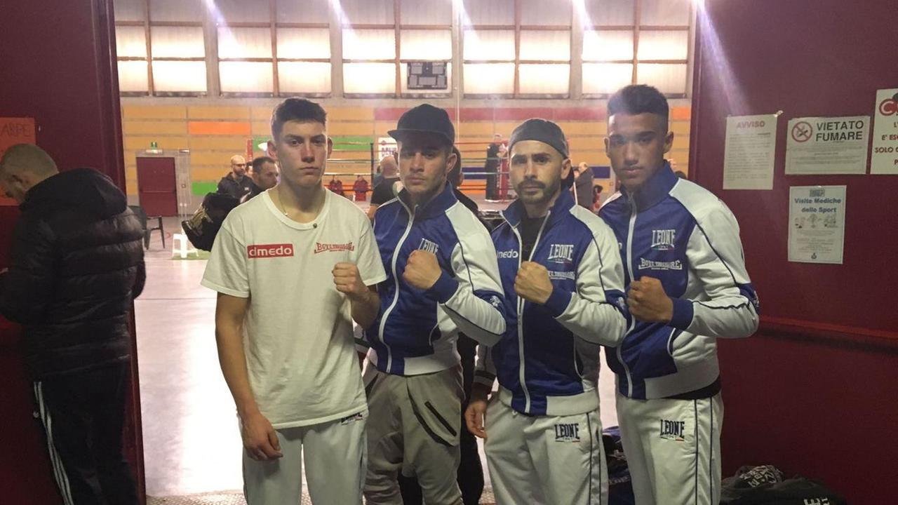 Boxe, due pari e una vittoria della Olmedo