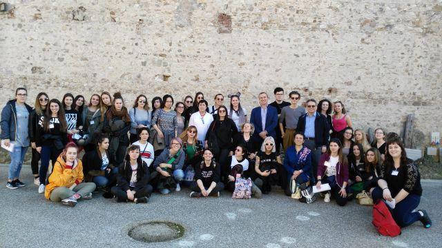 Gli studenti di Lugano in visita a Prato