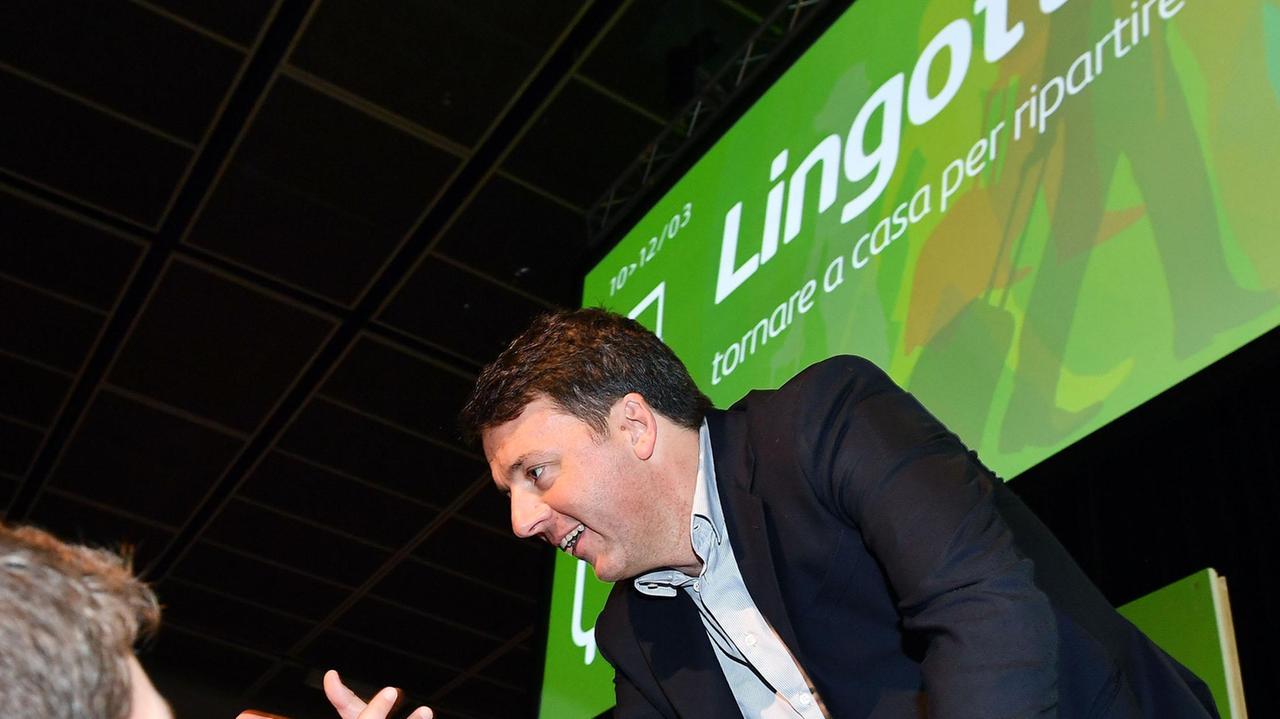 L'ex premier Matteo Renzi