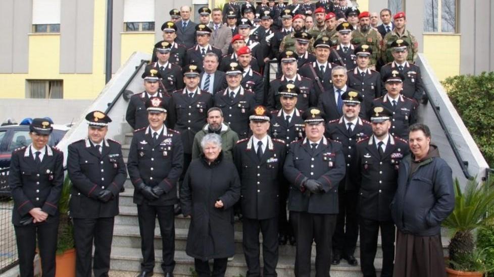 La visita del generale Del Sette