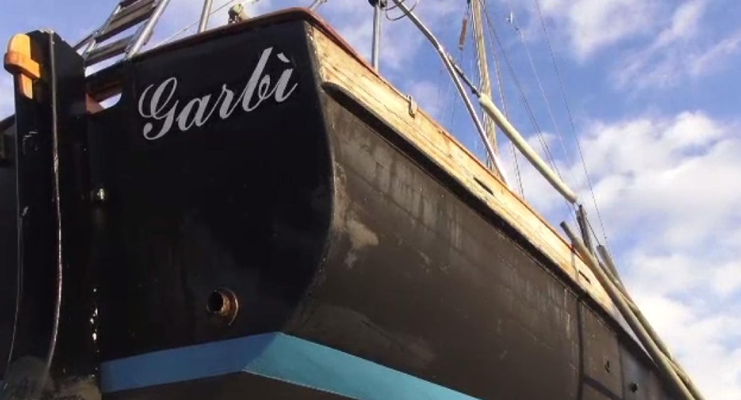 La barca Garbì della Lega Navale