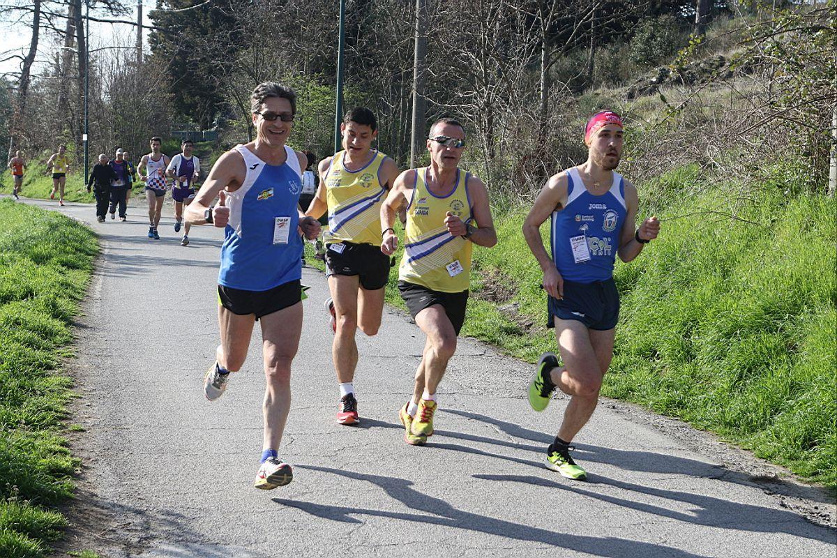 Un momento della corsa