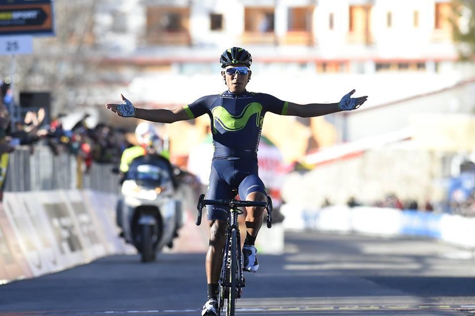 Quintana stacca tutti e vola al comando, male Nibali e Aru