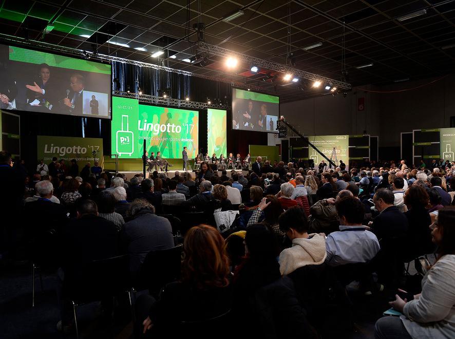 Una quarantina di pratesi alla convention del Lingotto 