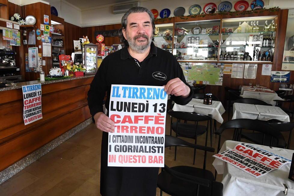Domani alle 10 parte il “Caffè Tirreno”