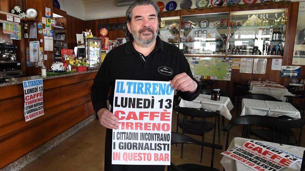 Domani alle 10 parte il “Caffè Tirreno”
