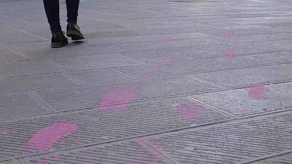 Strade imbrattate scatta la denuncia 