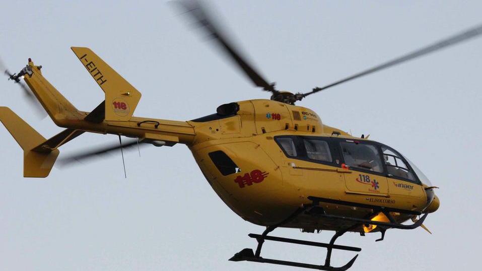 Alpinista ricoverato in ospedale dopo essere scivolato