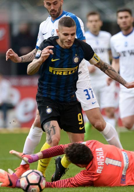 Inter Settebellezze Icardi e Banega tris devastano l’Atalanta 