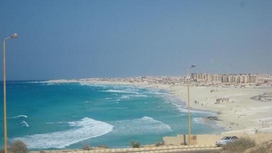Una veduta di Marsa Matrouh in Egitto