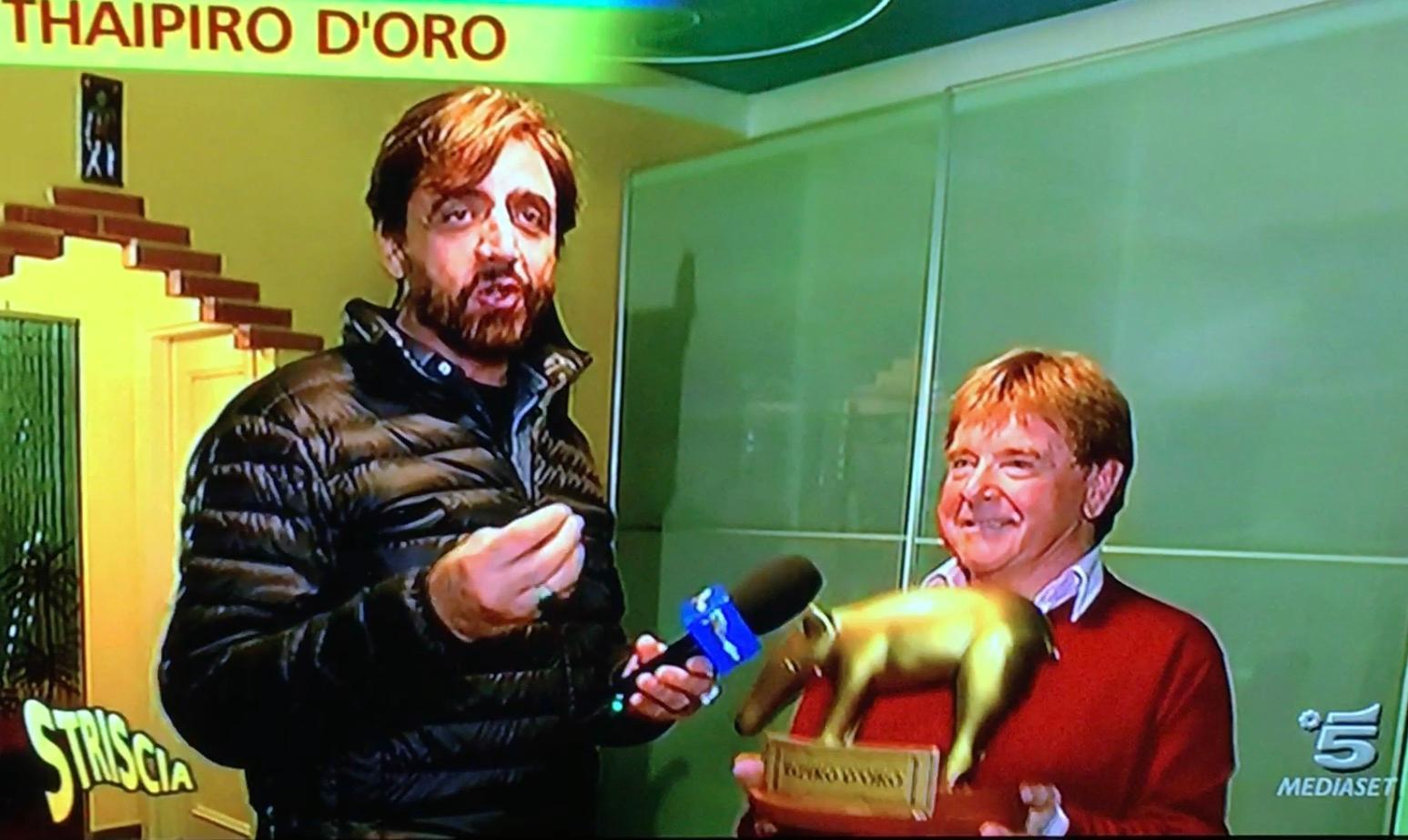 Valerio Staffelli e il Tapiro a Pasquinucci