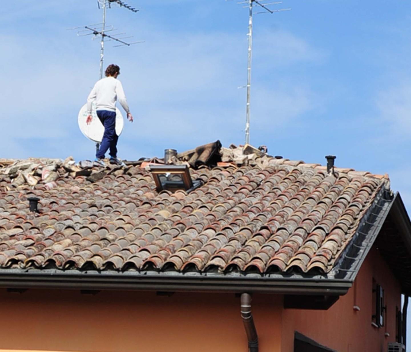 Solignano, rogo in una villetta Distrutta parte del tetto 