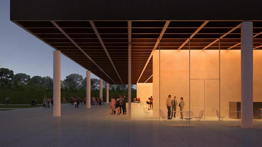 La “casa di vetro” nel Parco centrale Ecco il progetto
