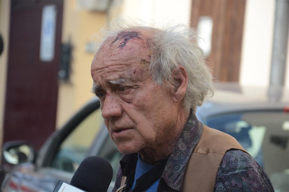 Uno segli esponenti di S'IdeaLibera aggrediti