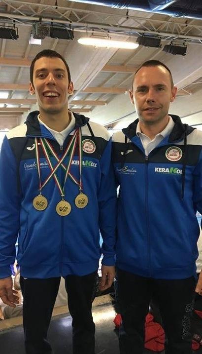 Kevin Casali conquista tre titoli italiani