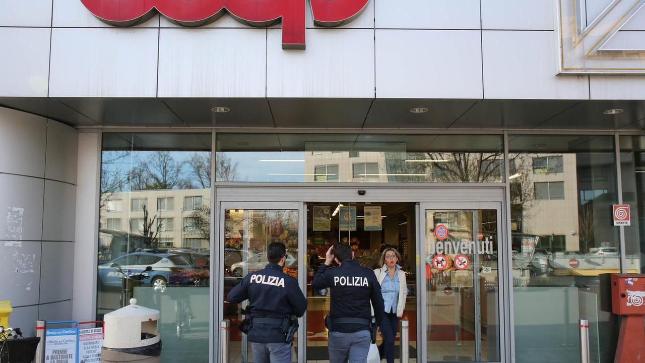 Via Sani, furto sventato dalla guardia giurata della Coop