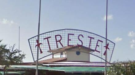 L'ingresso del bagno Trieste a Forte dei Marmi