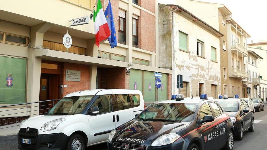 La caserma dei carabinieri in via Tripoli a Empoli