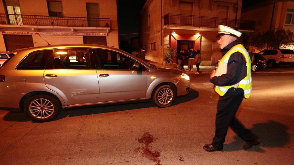 Il luogo dell’incidente in viale Buozzi a Fucecchio (Foto Agenzia Carlo Sestini)