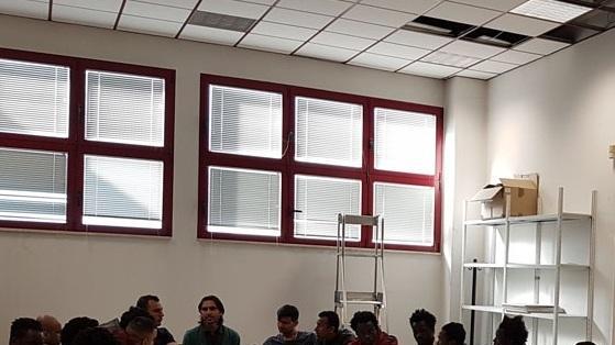 Richiedenti asilo a lezione
