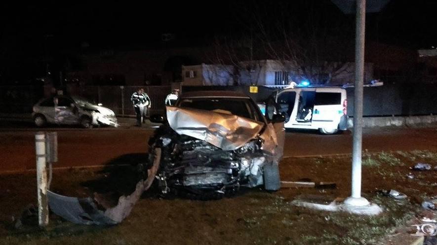 Schianto frontale Grave un 20enne