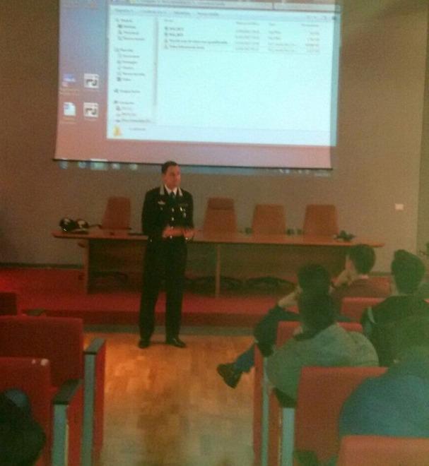 Siniscola, alunni a lezione di legalità 
