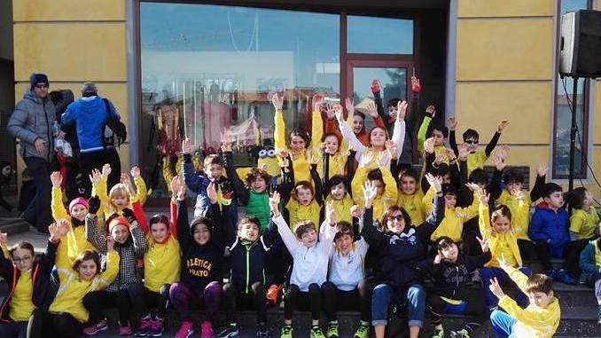 Gli Esordienti dell'Atletica leggera Prato