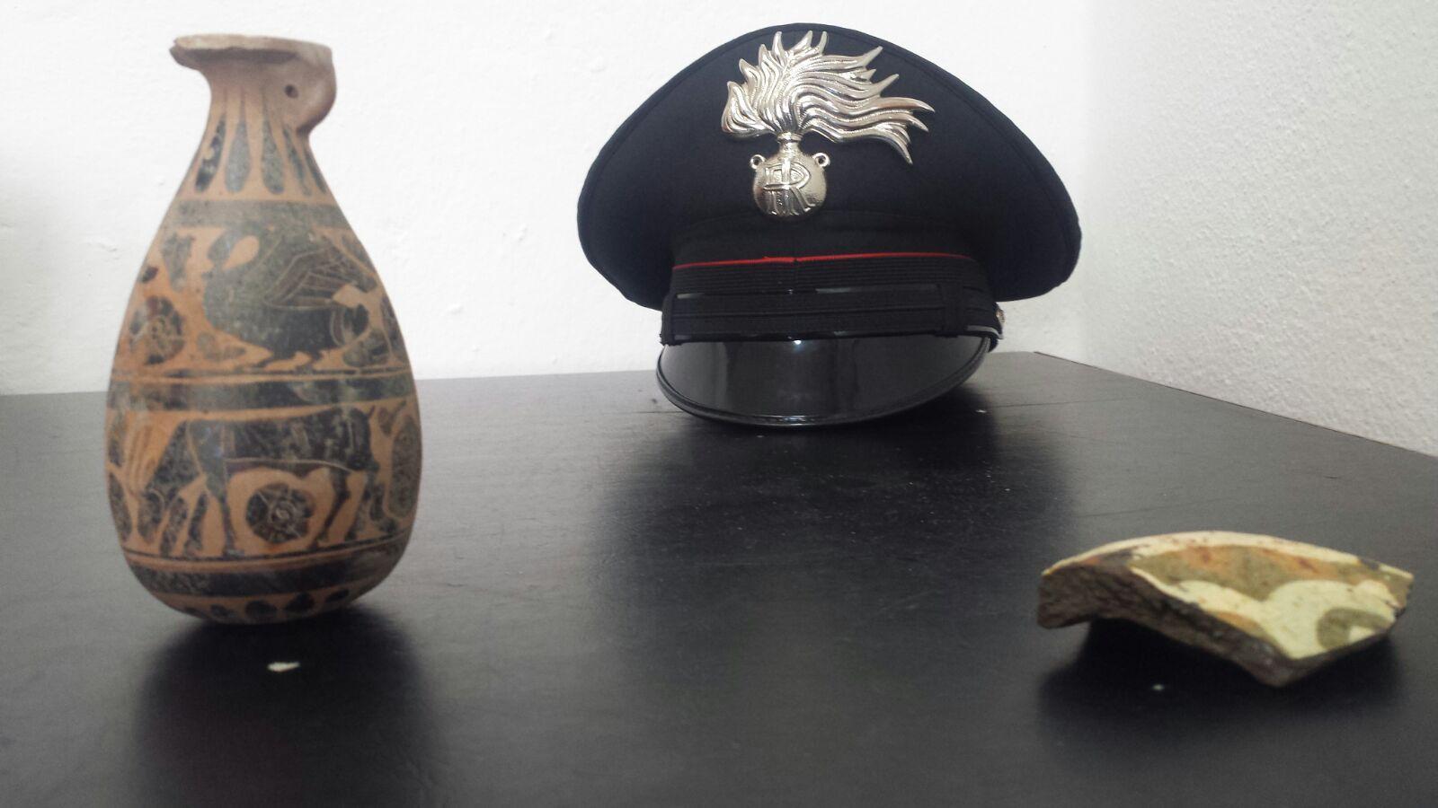 Il vaso greco trovato a Sedilo