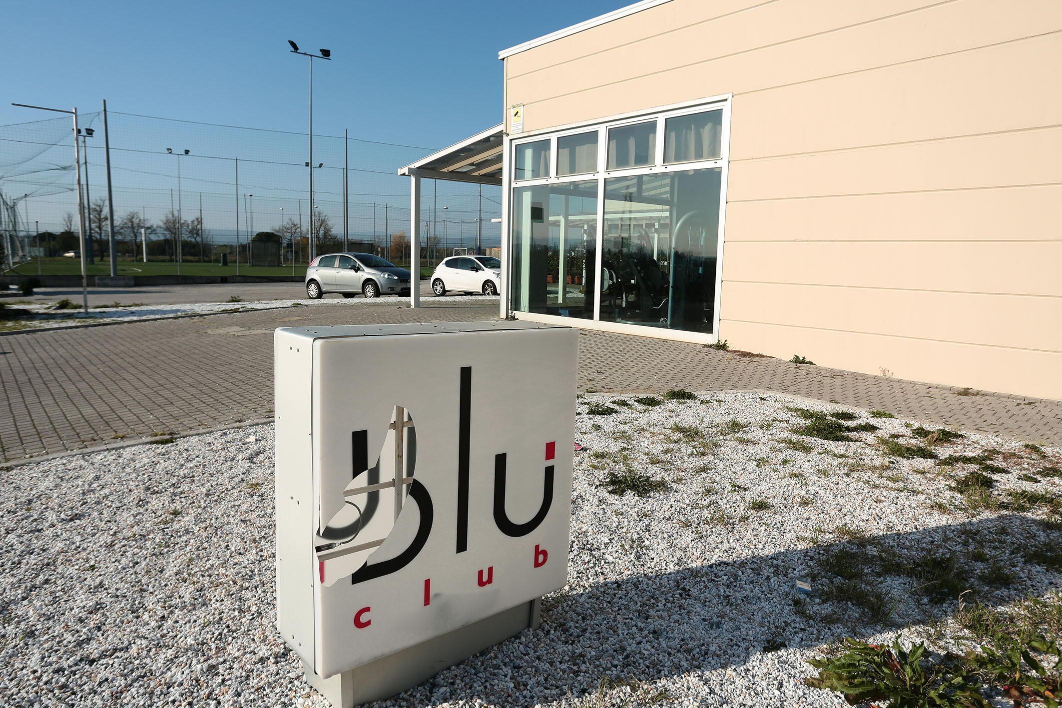 La palestra Blu di Fucecchio (Foto Agenzia Carlo Sestini)