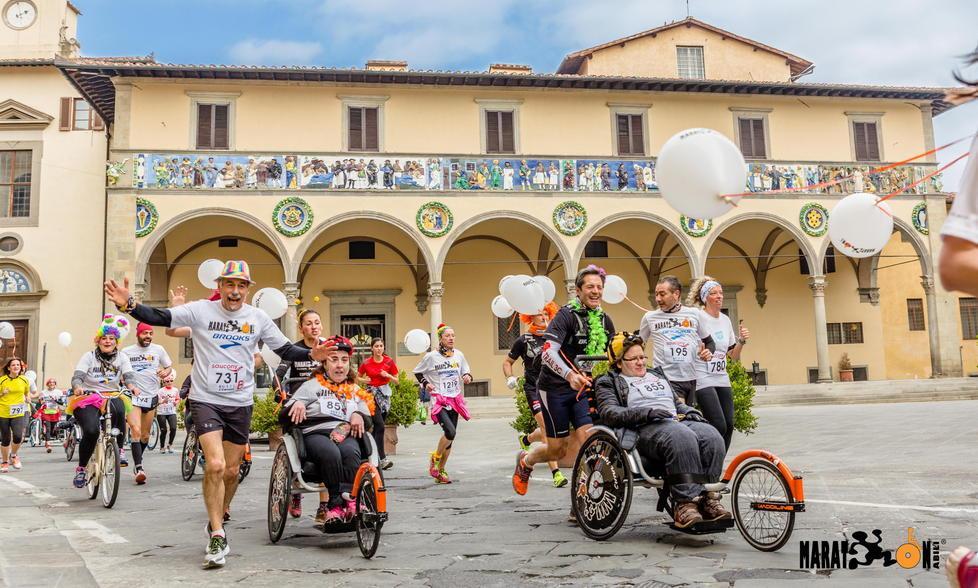 I Maratonabili in azione (foto Fabrizio Rizzo) 