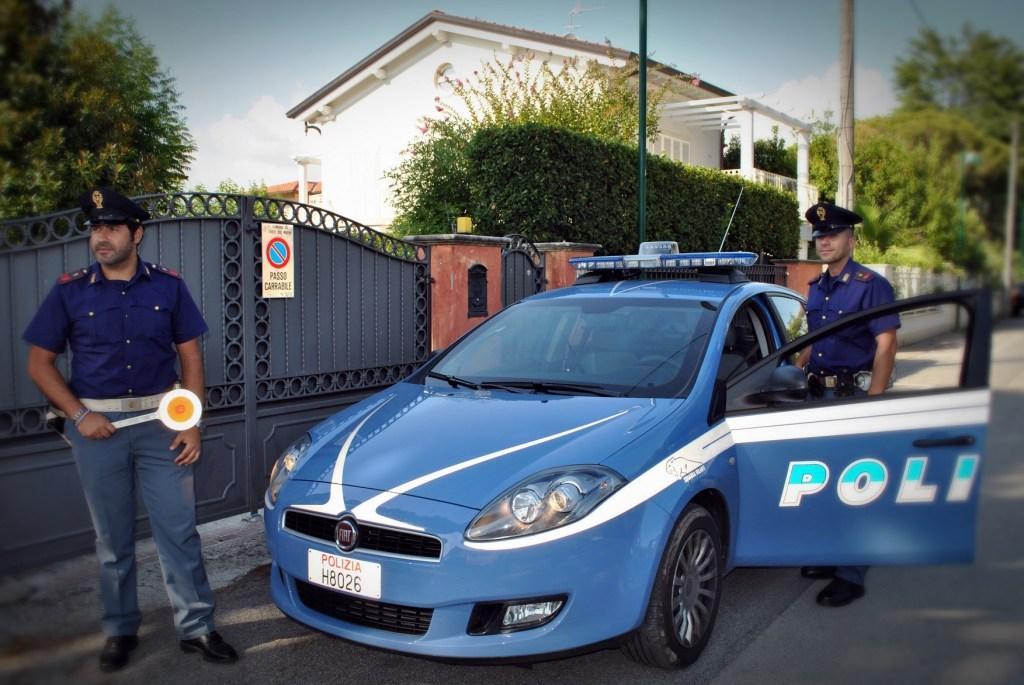 Un controllo della polizia