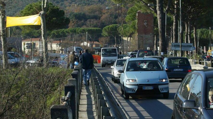 Domenica verifiche sul ponte della Botte