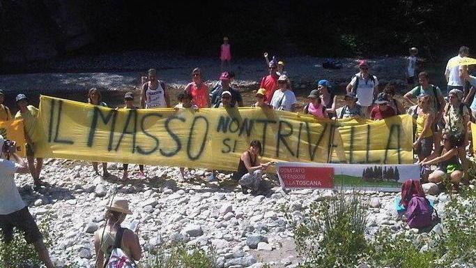 In Valdicecina in pericolo Masso e Montecastelli
