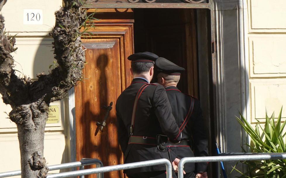 Sigilli alla casa di riposo di via Leonardo