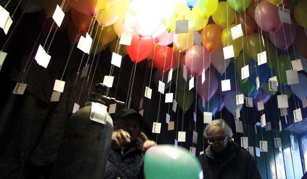 Il palloncino di pace vola da Quercia alla Corsica 