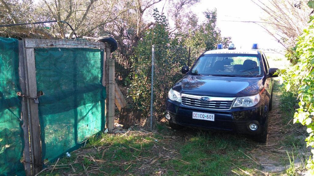 Il luogo dove è stato trovato il cadavere