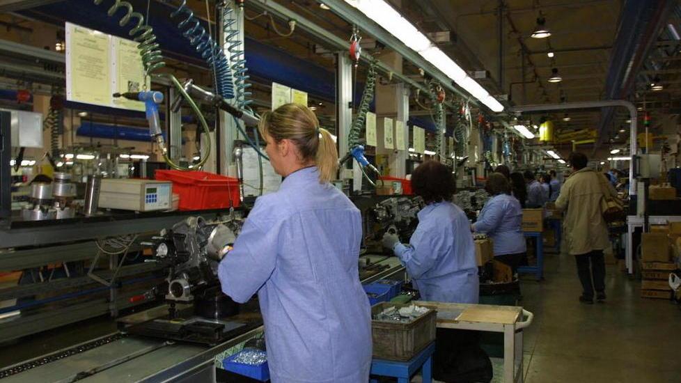 Un'azienda metalmeccanica