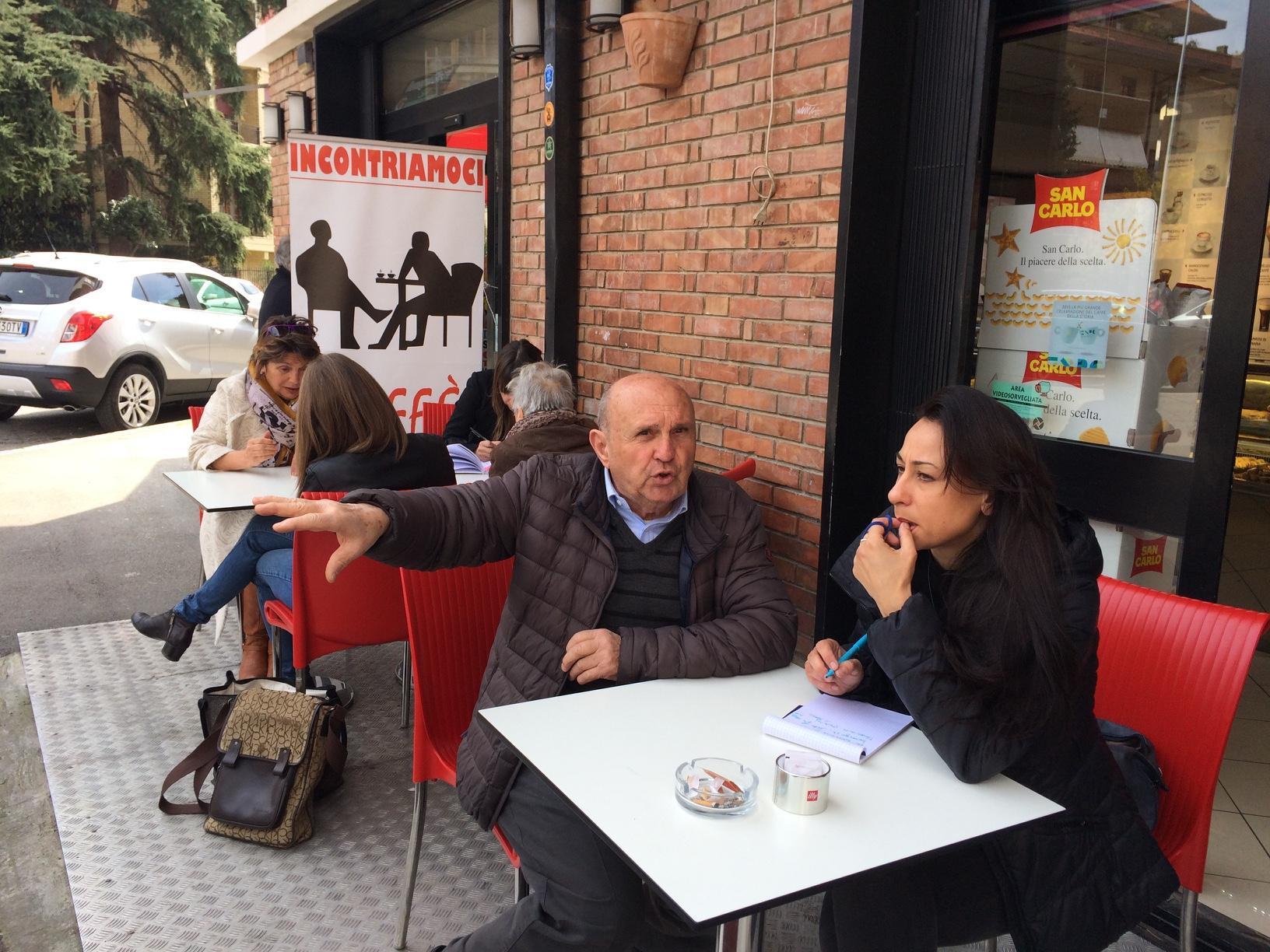 Caffè Tirreno: il giornale, la vostra voce. Appuntamento al bar 
