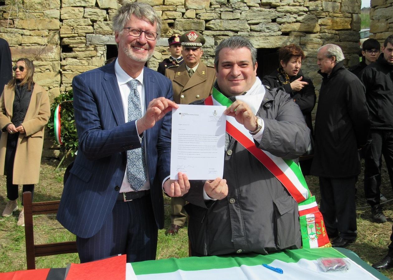 Memoriale di Susano, paga la Germania 