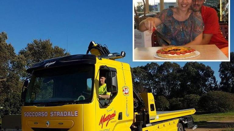 Macché Limousine, ti sposo col carroattrezzi