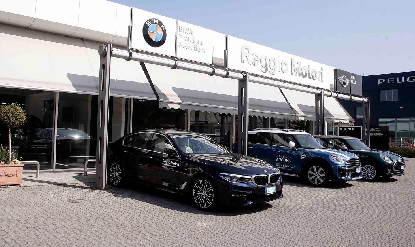 Rubate di notte taniche di olio alla concessionaria Bmw 