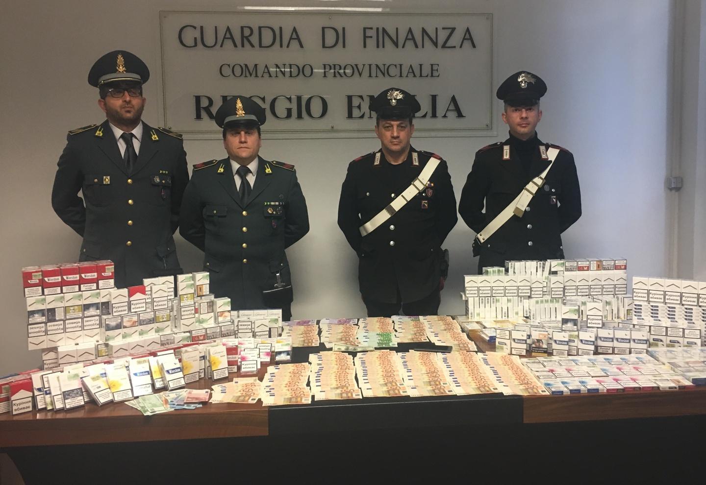 Sequestrate sigarette di contrabbando 