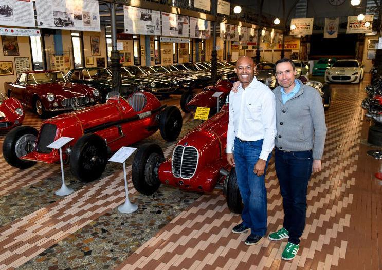 Rivera mito del baseball scopre Maserati