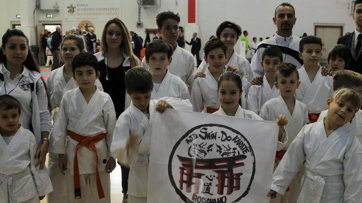 Karate, pioggia di medaglie per lo Shin-Do Rosignano