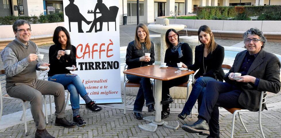 Comincia l’avventura Il Caffè Tirreno dà voce ai cittadini 