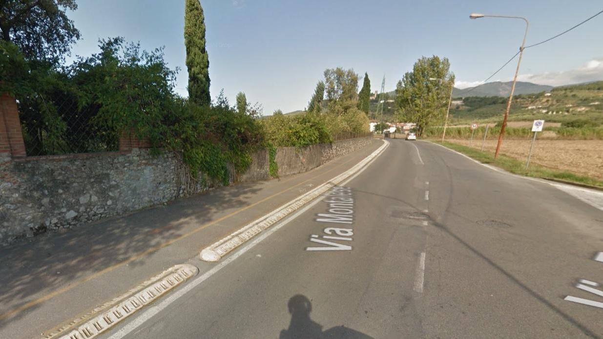 Il punto della ciclabile di Bagnolo nel quale il runner ha avuto il malore (Foto Google Map)